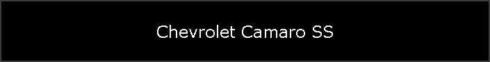 Chevrolet Camaro SS