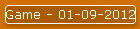 Game - 01-09-2012