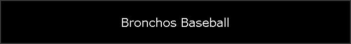 Bronchos Baseball